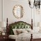 Circle Wall Mirror Beveled Edge Bathroom Vanity Mirror Silver Glass Round Mirror